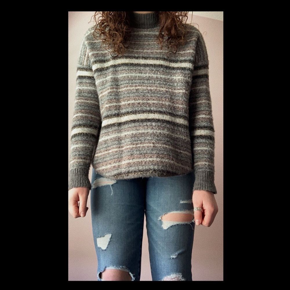 striped sweater
